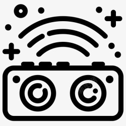 SPARKLE扬声器音频蓝牙图标高清图片