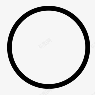 圆-未选中图标