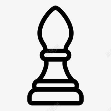 主教象棋比赛图标图标