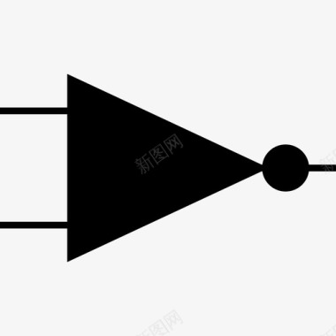 逆变器电路转换器图标图标