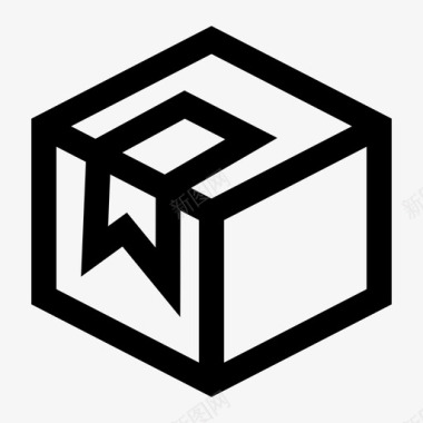 送货盒子礼物图标图标