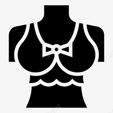 内衣胸罩怀孕图标图标
