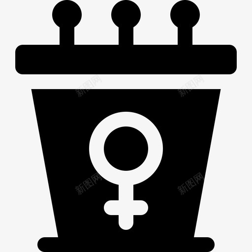 女权主义女权主义18充满图标svg_新图网 https://ixintu.com 充满 女权主义