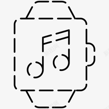 音乐播放器音频播放器smartwatch图标图标