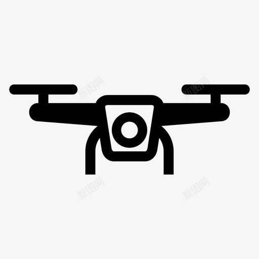 无人机摄像机无人机机器人图标svg_新图网 https://ixintu.com 技术 摄像机 无人机 未来 机器人