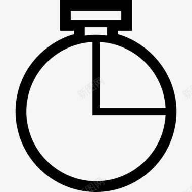 计时器秒表基本组件图标图标