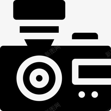摄像机音频和视频13填充图标图标