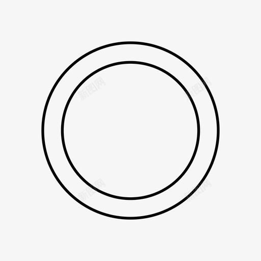 盘子咖啡厅吃的图标svg_新图网 https://ixintu.com 厨房和食物 厨房用具 吃的 咖啡厅 盘子