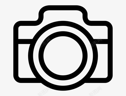 相机光圈拍摄图标svg_新图网 https://ixintu.com 光圈 拍摄 接口 照片 相机