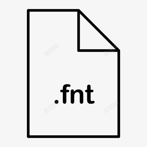 fnt文件字体图标svg_新图网 https://ixintu.com fnt 字体 文件 格式 类型