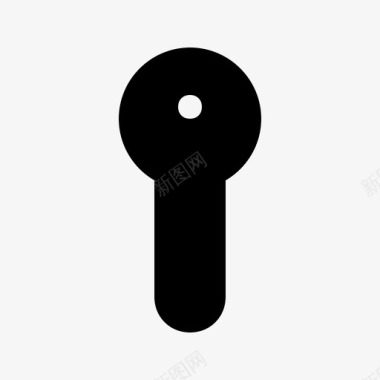 钥匙门禁锁图标图标