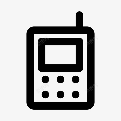 电话设备电子图标svg_新图网 https://ixintu.com 手机 技术 智能 电子 电话 设备