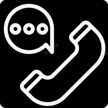 电话电话5填充图标图标