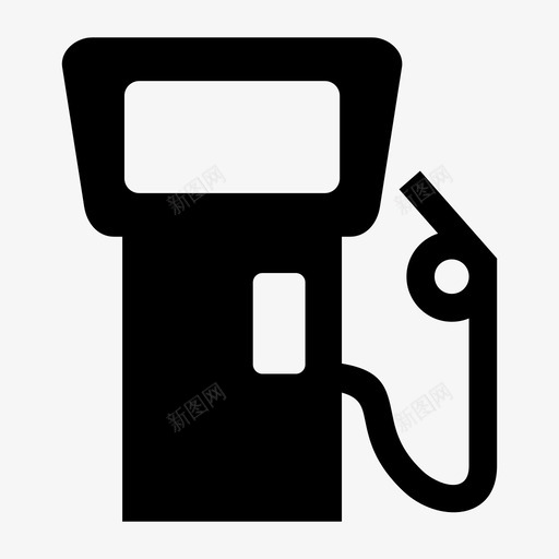 汽油机加油机加油站图标svg_新图网 https://ixintu.com 加油机 加油站 汽油机 油泵