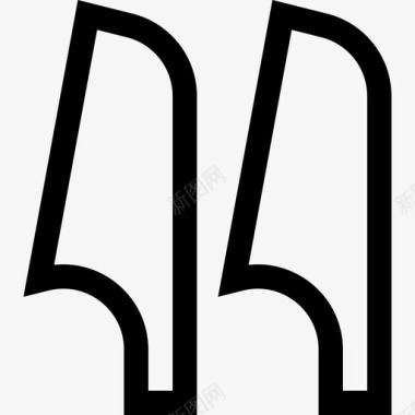 符号埃及4直线图标图标