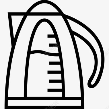 电水壶电热壶热水图标图标
