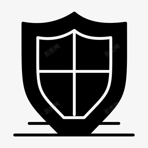 互联网保护安全图标svg_新图网 https://ixintu.com 互联网 保护 字形 安全 实体 防护
