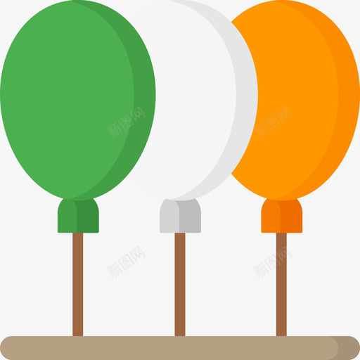 气球爱尔兰4号扁平图标svg_新图网 https://ixintu.com 4号 扁平 气球 爱尔兰
