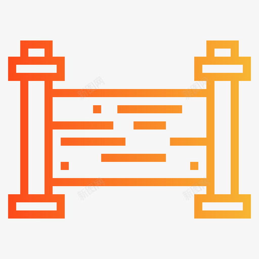 围栏施工110坡度图标svg_新图网 https://ixintu.com 围栏 坡度 施工