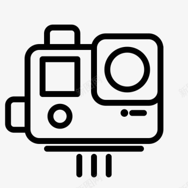 gopro摄像头设备图标图标