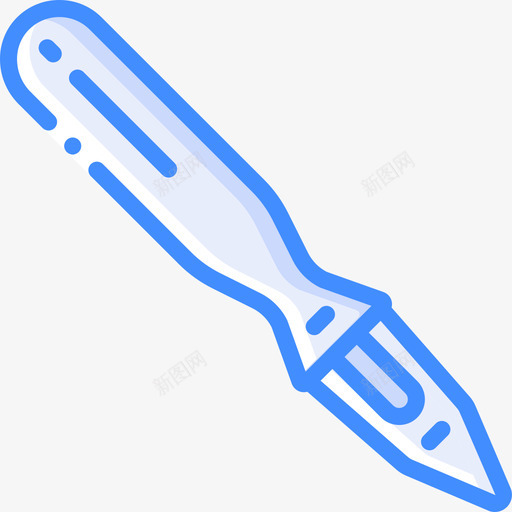 刀具文具59蓝色图标svg_新图网 https://ixintu.com 刀具 文具 蓝色