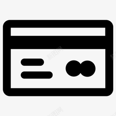 信用卡atm卡银行卡图标图标