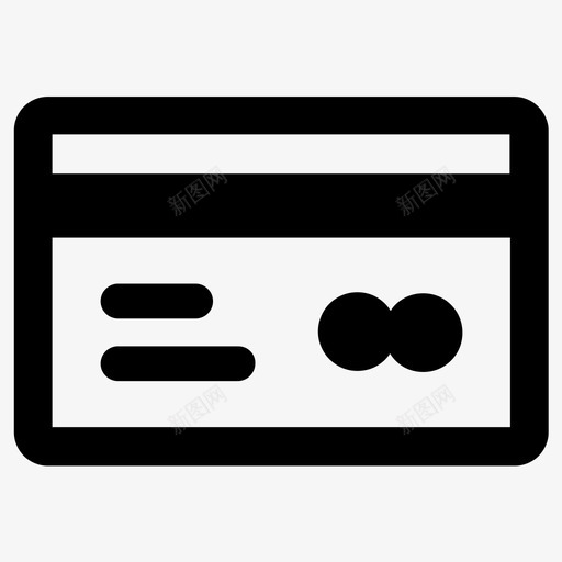 信用卡atm卡银行卡图标svg_新图网 https://ixintu.com atm 信用卡 借记卡 支付 银行卡