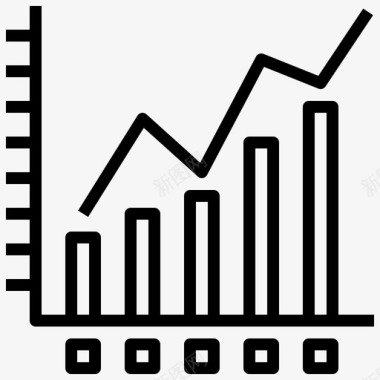 统计学会计学11线性图标图标