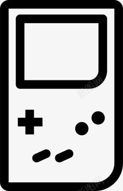 游戏机设备小工具图标图标