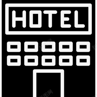 酒店旅行181填充图标图标
