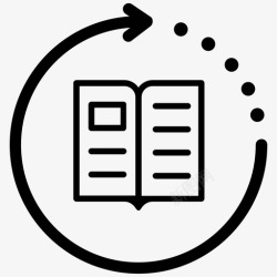 icon用户指南指南书籍信息图标高清图片