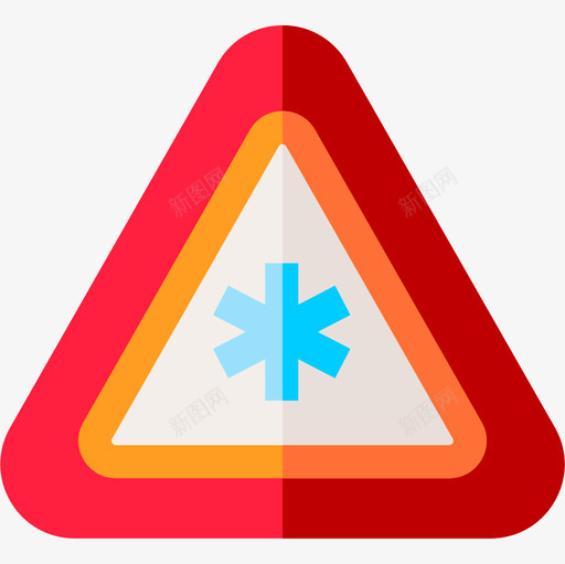 雪自然灾害19平坦图标svg_新图网 https://ixintu.com 平坦 自然灾害19 雪