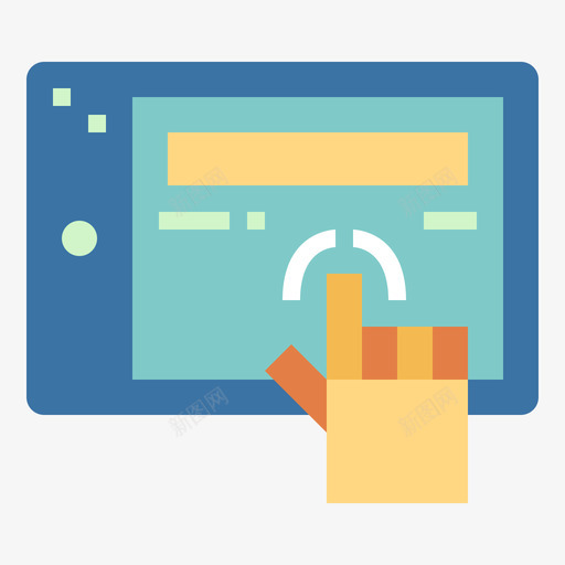 平板电脑网页118扁平图标svg_新图网 https://ixintu.com 平板电脑 扁平 网页设计