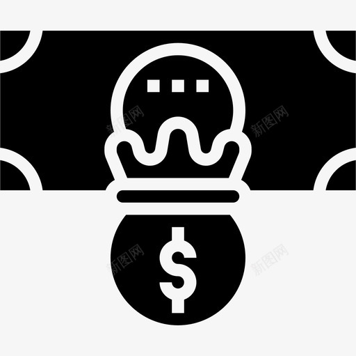 收入会计9字形图标svg_新图网 https://ixintu.com 会计 字形 收入