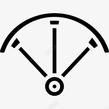 螺旋桨无人机6字形图标图标
