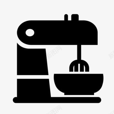 搅拌机烘焙烹饪图标图标