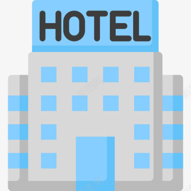 酒店婚礼166公寓图标图标