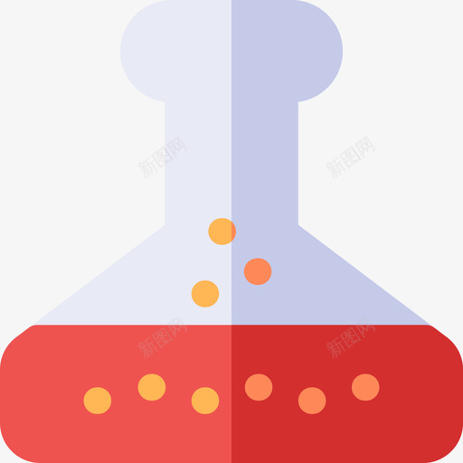 烧瓶化学28扁平图标svg_新图网 https://ixintu.com 化学28 扁平 烧瓶