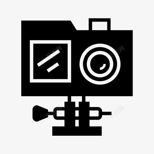 动作摄像机设备镜头图标svg_新图网 https://ixintu.com 动作摄像机 半摄像机 摄像机 设备 镜头