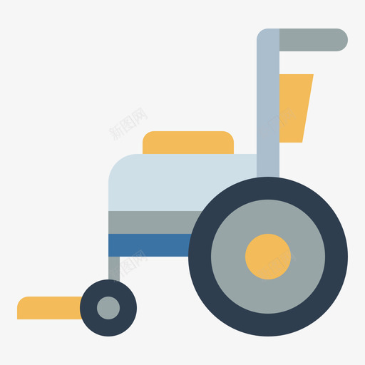 轮椅跑25平的图标svg_新图网 https://ixintu.com 平的 跑25 轮椅