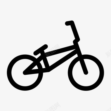 自行车宝马试驾图标图标