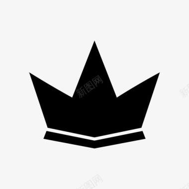 王位王子王后图标图标