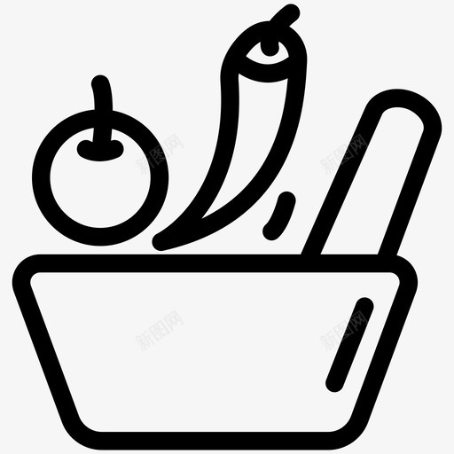 蔬菜桶食品食品配料图标svg_新图网 https://ixintu.com 准备 图标 快餐 水果 线图 菜篮子 蔬菜 配料 食品