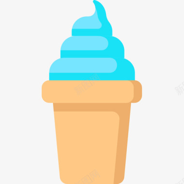 冰淇淋42号平的图标图标