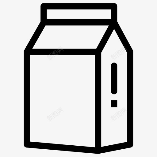 利乐包装容器乳制品图标svg_新图网 https://ixintu.com 乳制品 利乐包装 容器 快餐线图标 水果 牛奶 牛奶容器 牛奶罐 蔬菜 食品