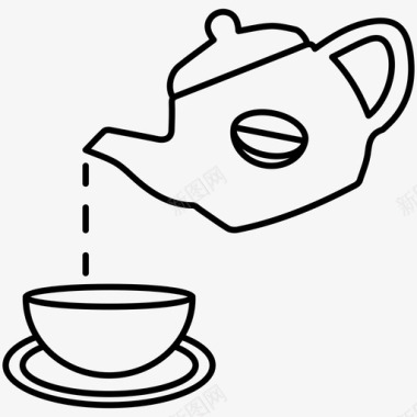 水壶咖啡饮料图标图标