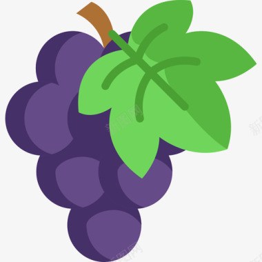 葡萄水果蔬菜13图标图标