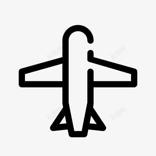 飞机度假旅行图标svg_新图网 https://ixintu.com 度假 旅游 旅游线路 旅行 飞机