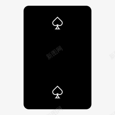 2黑桃纸牌游戏图标图标