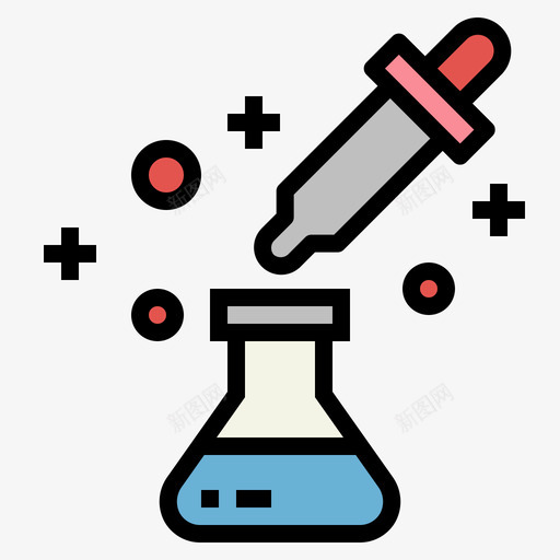 物理59学校线性颜色图标svg_新图网 https://ixintu.com 学校 物理 线性 颜色